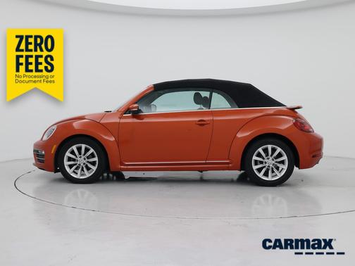 Orange 2018 Volkswagen Beetle S