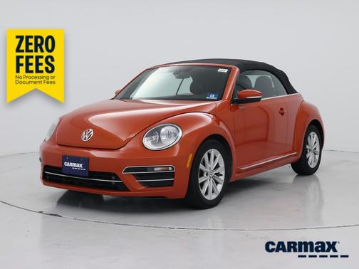 Orange 2018 Volkswagen Beetle S