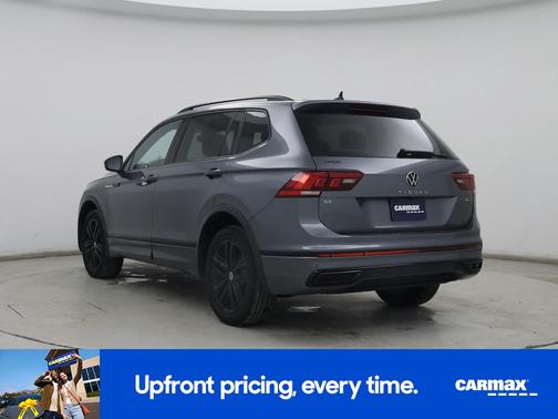 Gray 2022 Volkswagen Tiguan SE R-Line Black