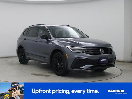 Gray 2022 Volkswagen Tiguan SE R-Line Black