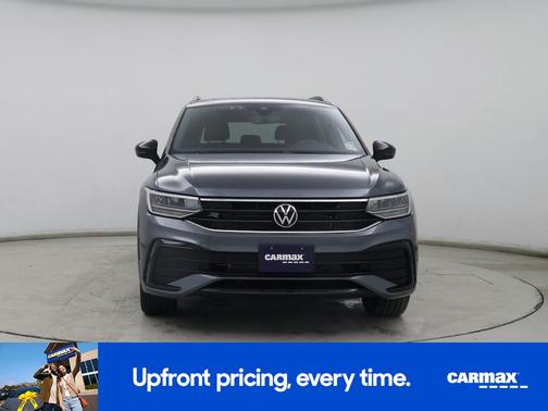 Gray 2022 Volkswagen Tiguan SE R-Line Black