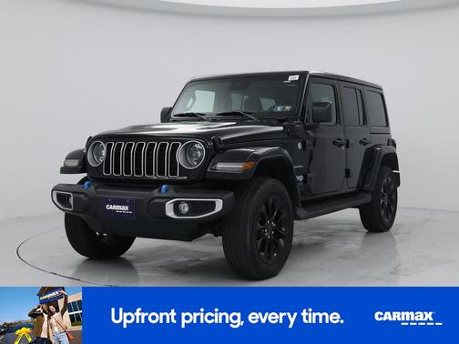 Black 2024 Jeep Wrangler 4xe Sahara