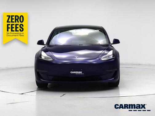 Blue 2021 Tesla Model 3 Standard Range Plus