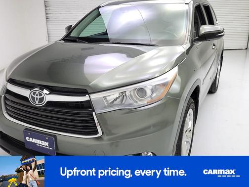 Green 2015 Toyota Highlander Limited Platinum