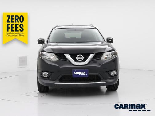 Black 2015 Nissan Rogue S