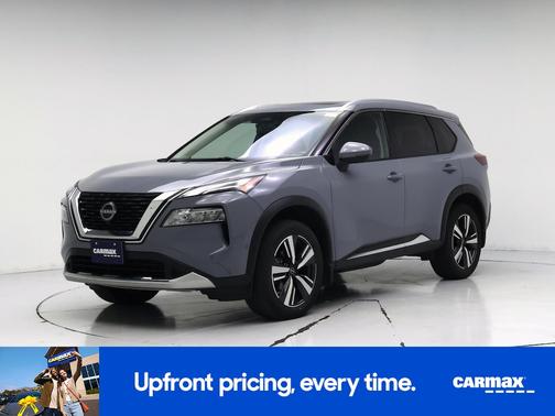 Gray 2023 Nissan Rogue Platinum