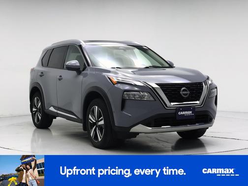 Gray 2023 Nissan Rogue Platinum