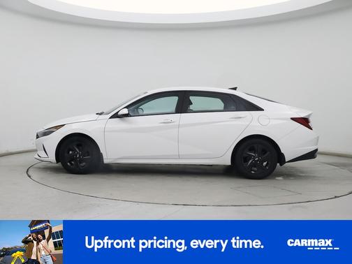 White 2023 Hyundai ELANTRA HEV Blue