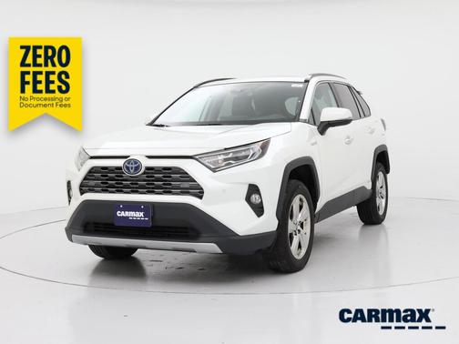 White 2021 Toyota RAV4 Hybrid Limited