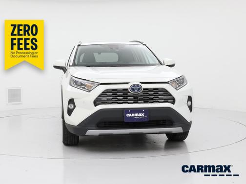 White 2021 Toyota RAV4 Hybrid Limited