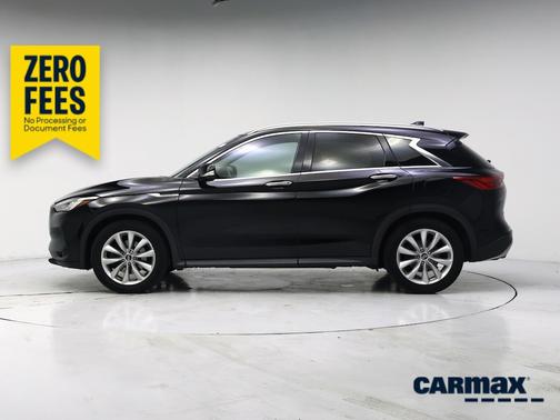 Black 2019 INFINITI QX50 Luxe
