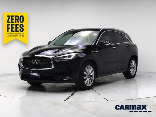 Black 2019 INFINITI QX50 Luxe