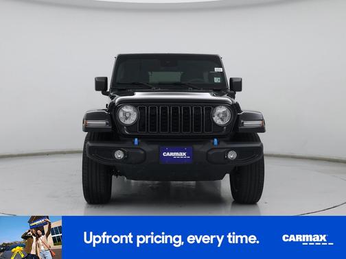 Black 2024 Jeep Wrangler 4xe Sport S