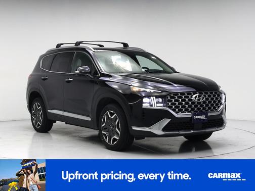 Black 2023 Hyundai SANTA FE HEV Limited