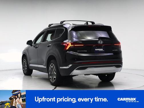 Black 2023 Hyundai SANTA FE HEV Limited