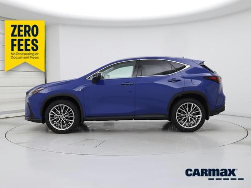 Blue 2024 Lexus NX 350 Luxury