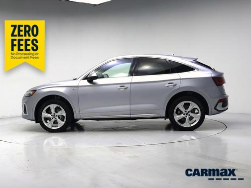 Silver 2023 Audi Q5 Sportback S-Line Prestige