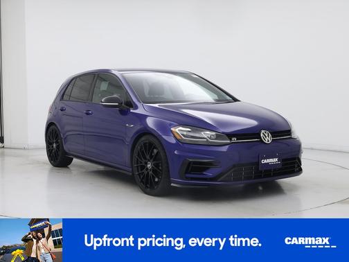 Blue 2018 Volkswagen Golf R