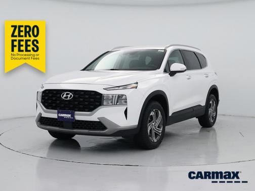 White 2023 Hyundai SANTA FE SEL