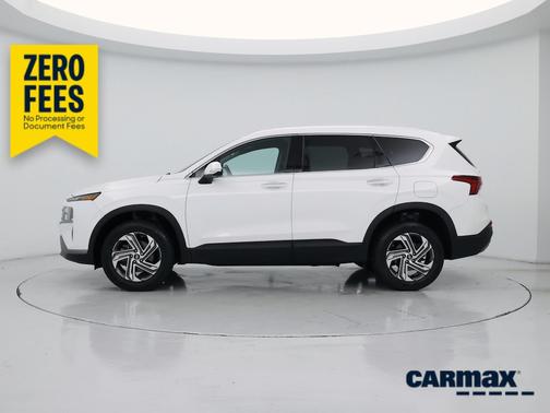 White 2023 Hyundai SANTA FE SEL