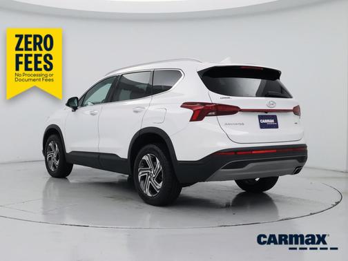 White 2023 Hyundai SANTA FE SEL