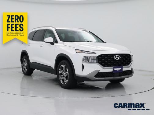 White 2023 Hyundai SANTA FE SEL