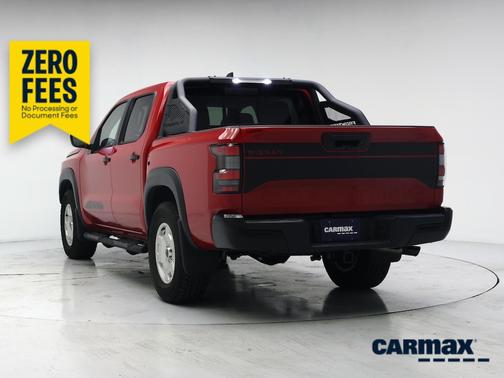 Red 2024 Nissan Frontier SV