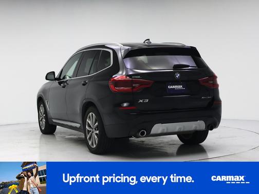 Black 2019 BMW X3 XDrive30i