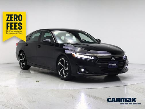 Black 2022 Honda Accord Sport