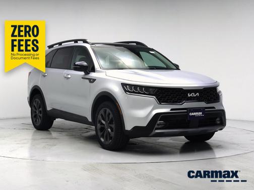 Silver 2022 Kia Sorento X-Line EX