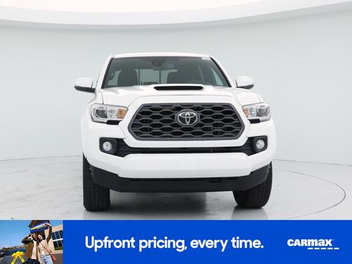 White 2021 Toyota Tacoma TRD Sport