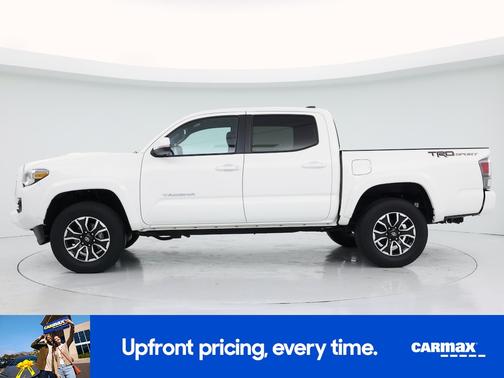 White 2021 Toyota Tacoma TRD Sport