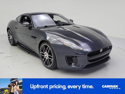 Gray 2020 Jaguar F-TYPE Checkered Flag