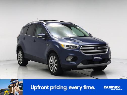 Blue 2018 Ford Escape Titanium