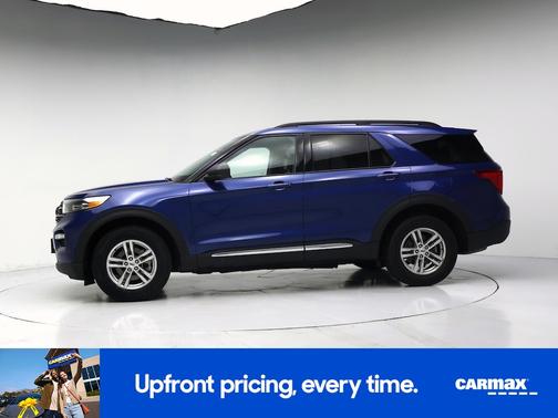 Blue 2023 Ford Explorer XLT