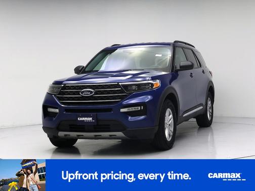 Blue 2023 Ford Explorer XLT