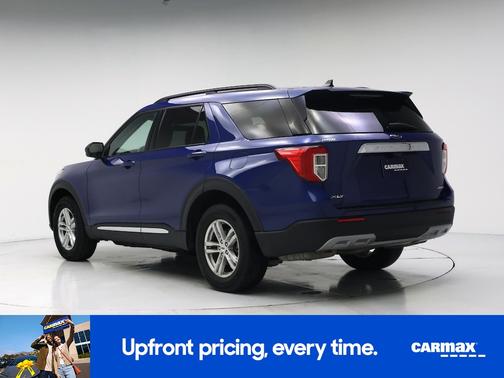 Blue 2023 Ford Explorer XLT