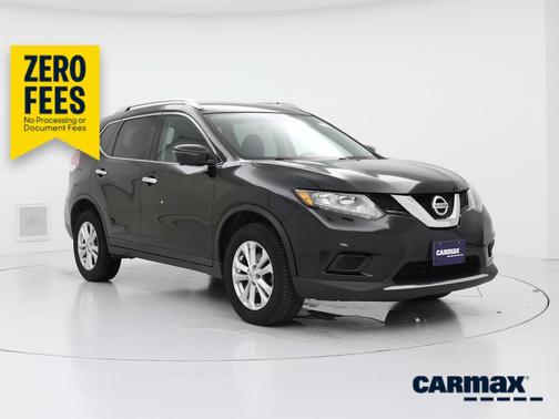 Black 2016 Nissan Rogue SV