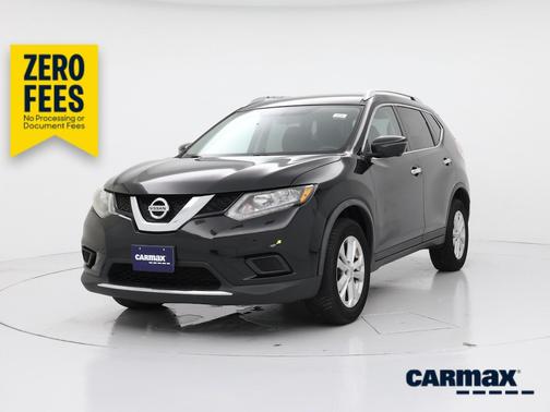 Black 2016 Nissan Rogue SV