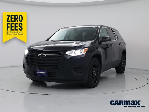 Black 2021 Chevrolet Traverse LS