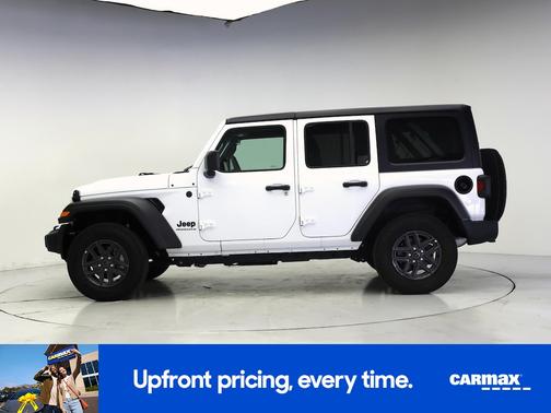 White 2025 Jeep Wrangler Sport S