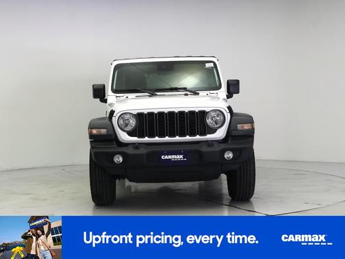 White 2025 Jeep Wrangler Sport S