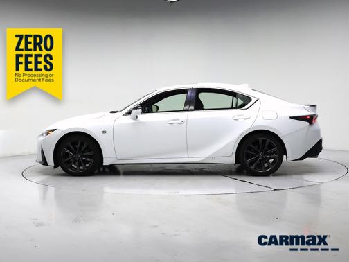 White 2023 Lexus IS 350 F-Sport