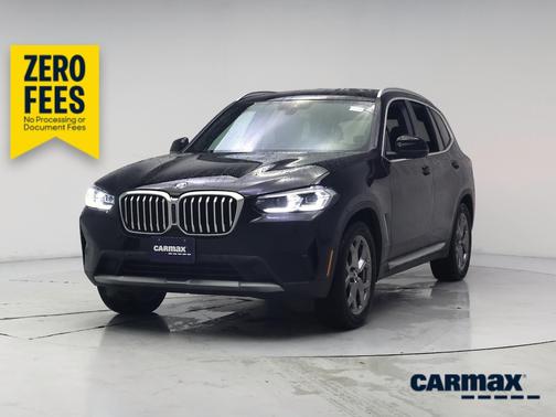 Black 2022 BMW X3 XDrive30i