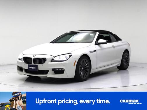 White 2015 BMW 640 I