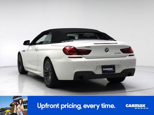 White 2015 BMW 640 I