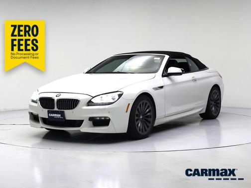 White 2015 BMW 640 I