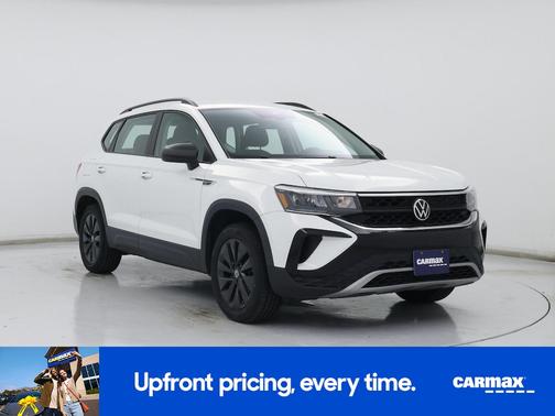 White 2022 Volkswagen Taos S