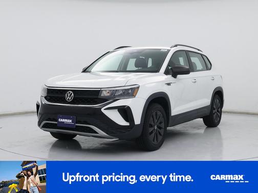 White 2022 Volkswagen Taos S