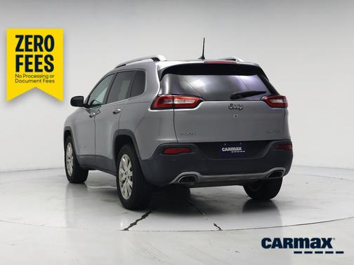 Silver 2016 Jeep Cherokee Limited